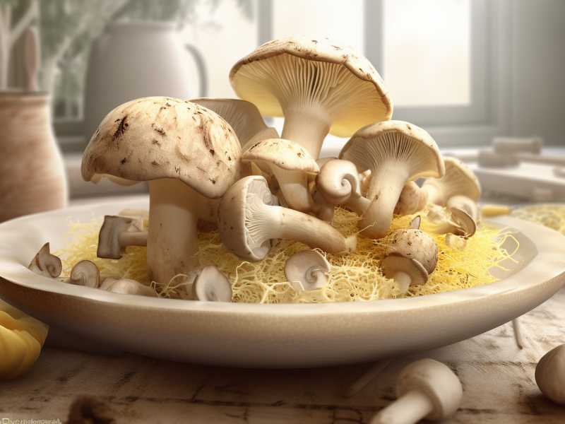 Leckere Shiitake-Pilz-Pasta mit Vitamin D3-Power