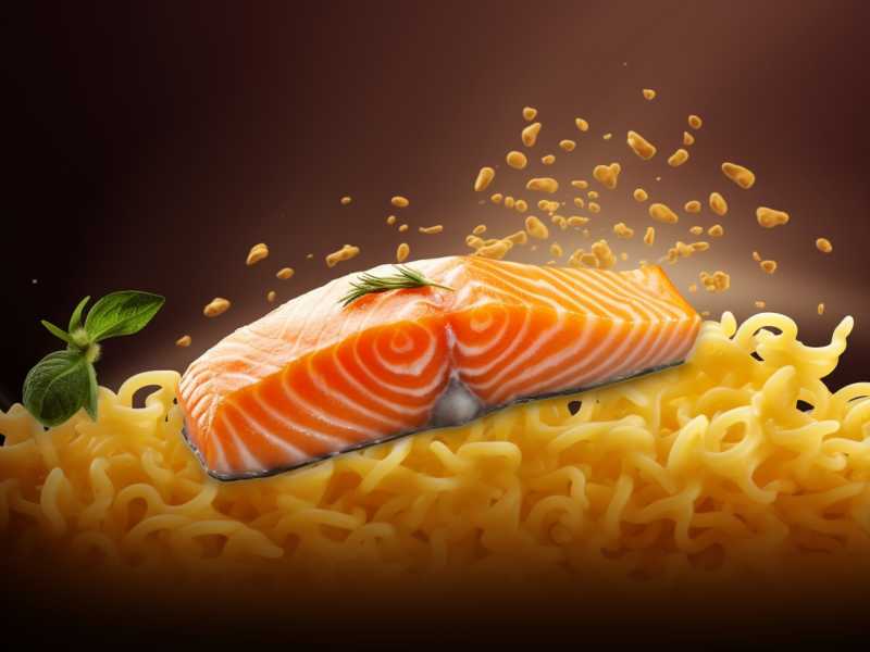 Leckere Lachs-Pasta mit Vitamin D3-Power