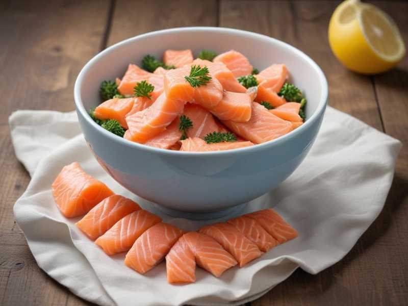 Leckere Lachs-Bowl für einen Vitamin-D-Kick