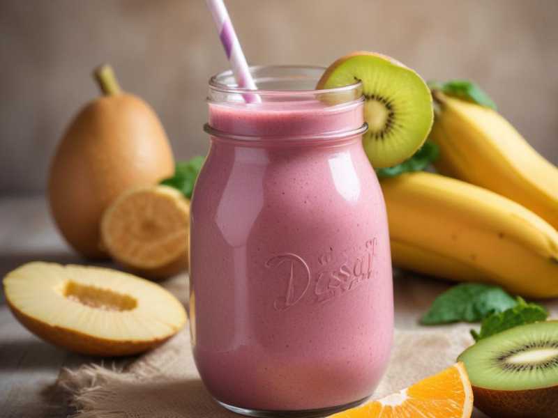 Rezept für einen köstlichen Vitamin D3-Smoothie