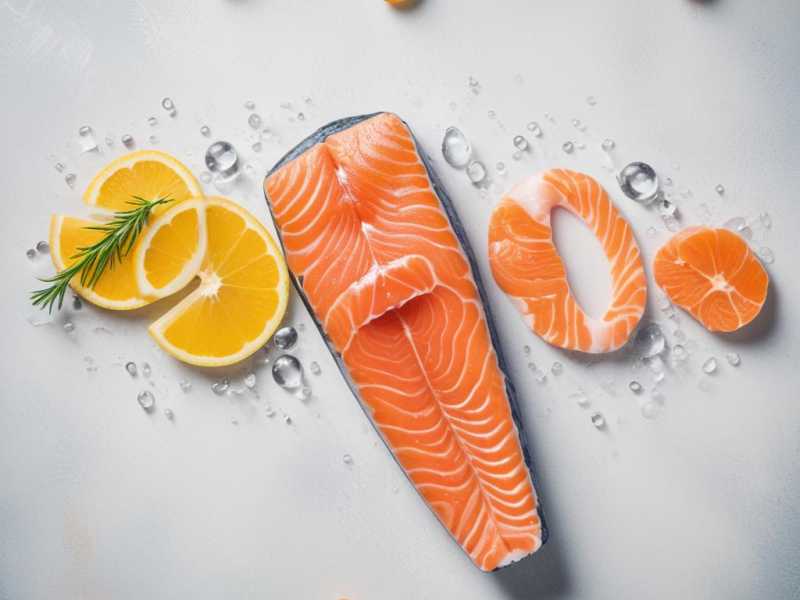 Leckeres Gericht für einen Vitamin D3-Kick: Lachs mit Gemüse