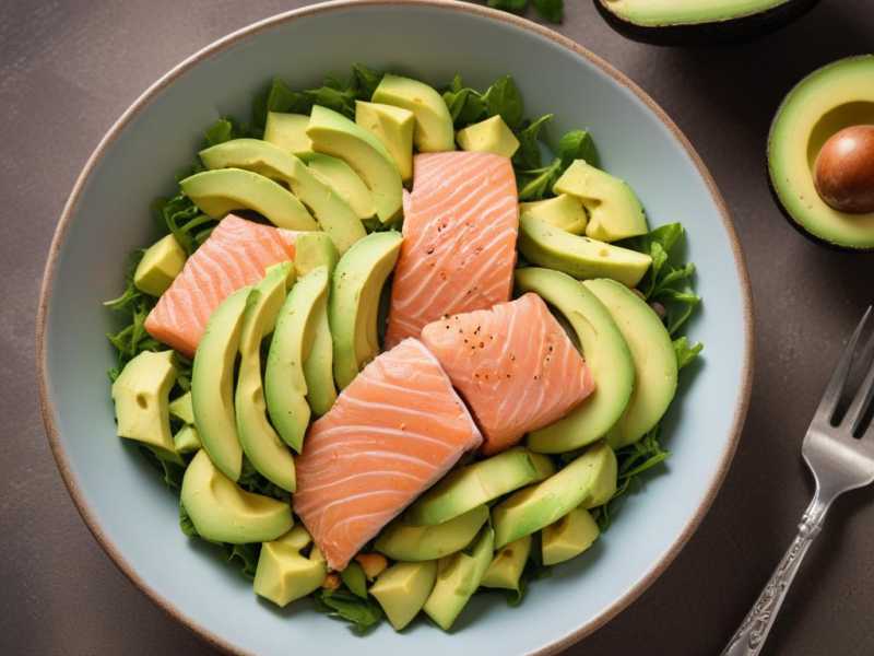 Lachs-Avocado-Salat mit Vitamin D3-Power