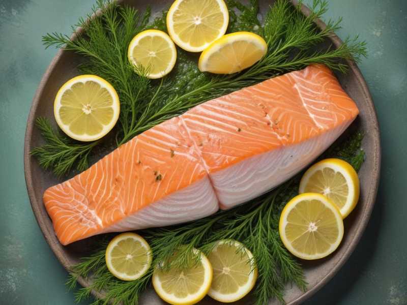 Leckerer Lachs mit Zitronen-Dill-Soße – Dein Vitamin D-Booster!