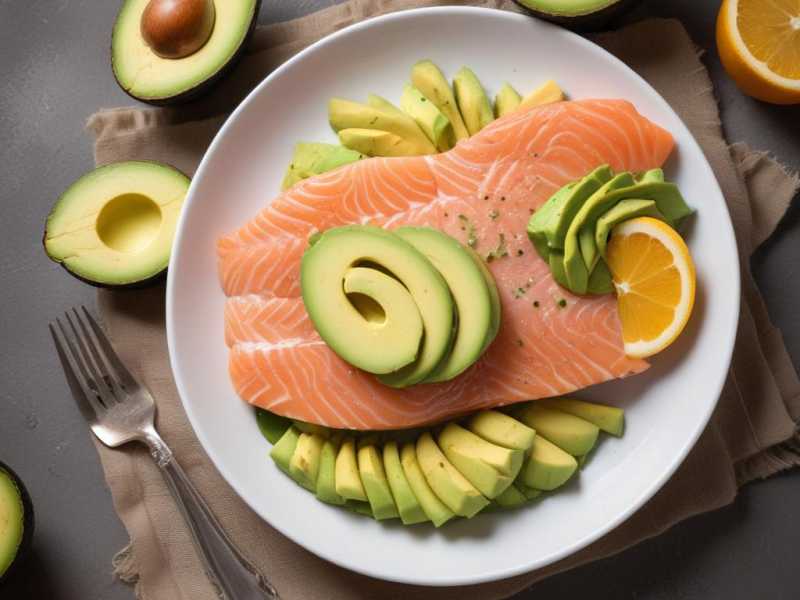 Himmlischer Lachs mit Avocado und Zitrone – Die Vitamin D-Bombe!