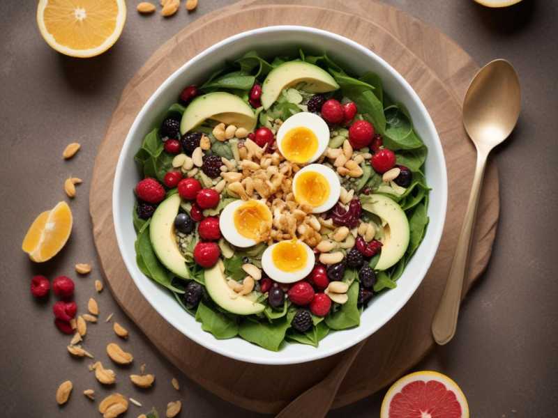 Superfood-Salat mit K2 und Vitamin D3