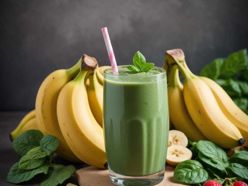 Leckeres Spinat-Bananen-Smoothie-Rezept mit Dekristol 500