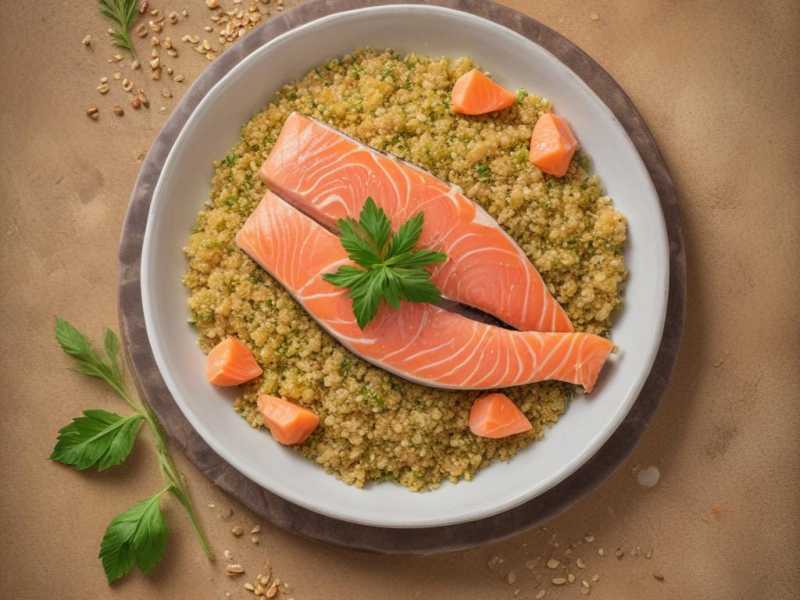 Leckeres Lachs-Quinoa-Sonntagsessen für deinen Vitamin D-Push