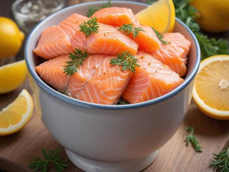 Leckere Lachs-Bowl für starke Knochen