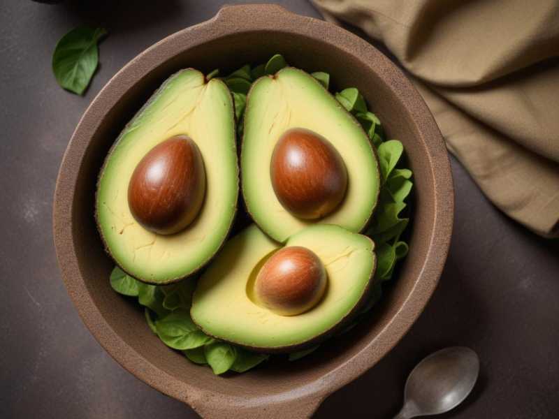 Leckere Avocado-Tropfen-Bowl für die perfekte Dosis Vitamin D