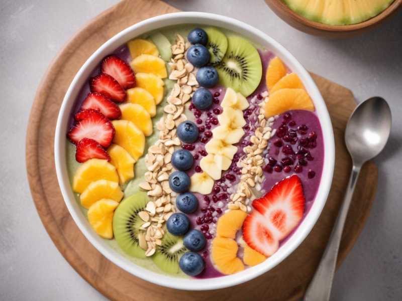 Leckere D3 K2 Smoothie Bowl für einen gesunden Start in den Tag!