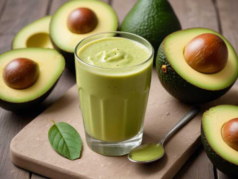 Leckere Avocado-Smoothie mit Dr. Jacobs Vit D3 K2 Öl