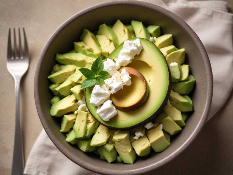 Avocado-Feta-Bowl für die perfekte Vitamin D-Dosis