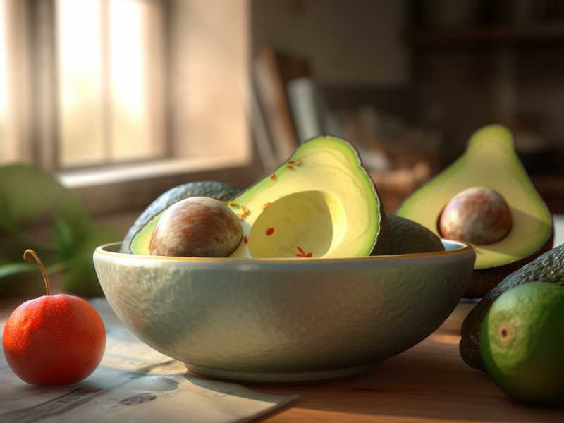 Vitaminreiche Avocado-Bowl mit Pro San Kapseln