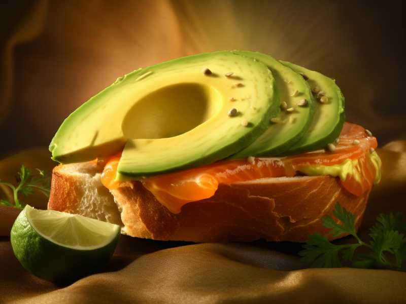 Leckeres Lachs-Avocado-Sandwich für mehr D-Vitamine!