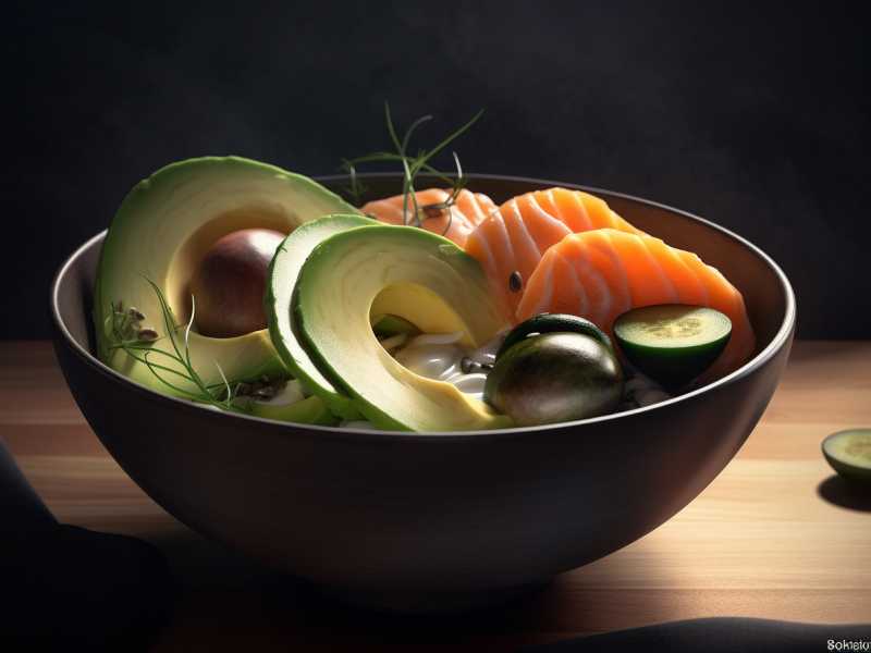 Leckere Bowl für starke Knochen: Avocado-Lachs-Bowl mit Vitamin D und K2