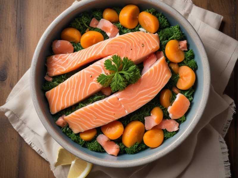 Leckere Lachs-Bowl für deinen Vitamin D Kick!