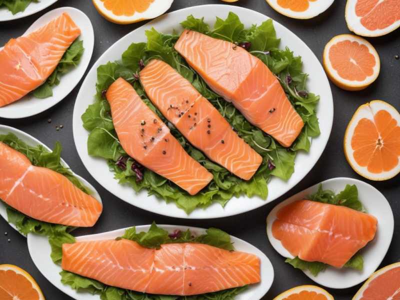 Vitamin-D-K2-Geladener Lachs-Salat