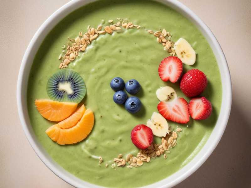 Schmackhafte Grüne Smoothie-Bowl für mehr Vitamunda Glutathion!